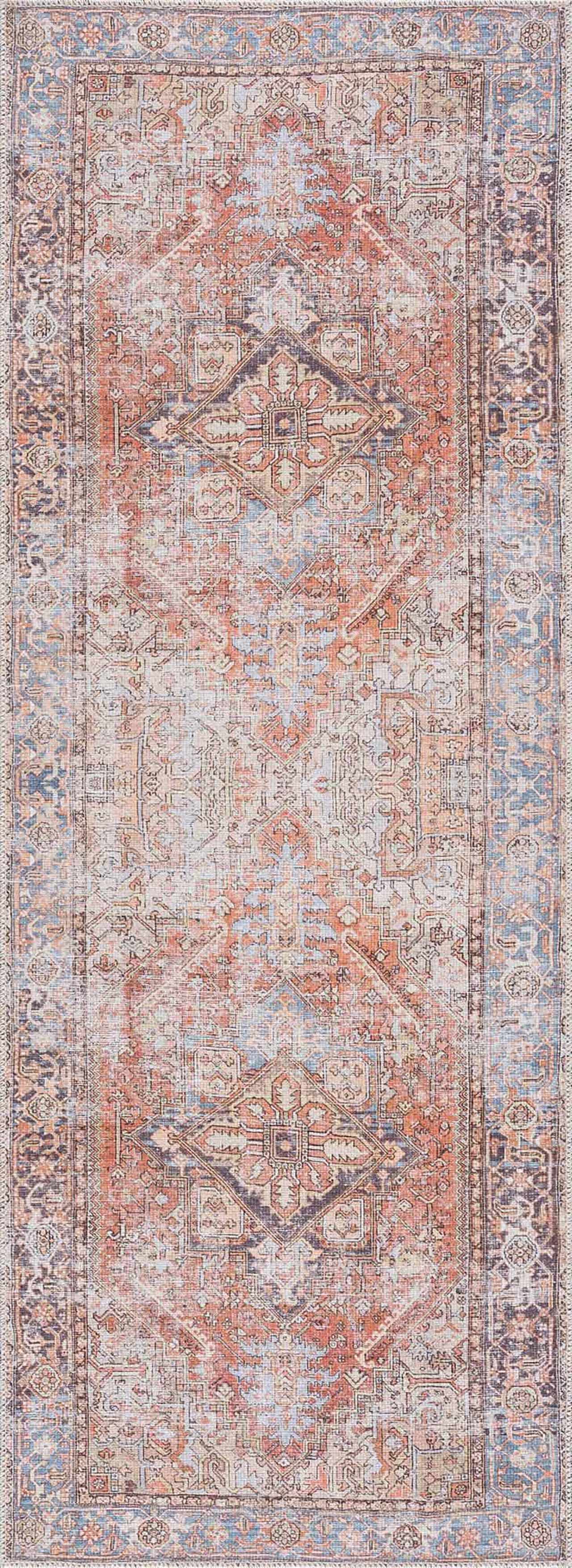 Eira Distressed Washable Rug - Clearance - Ornate Home