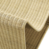 Eira Natural Curved Low Seat Rattan Lounge Chair