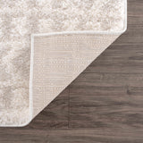 Eivin Cream Diamonds Plush Rug - Ornate Home
