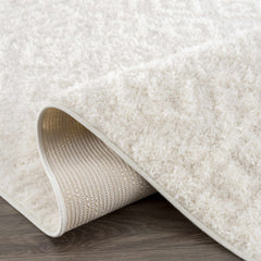 Eivin Cream Diamonds Plush Rug - Ornate Home