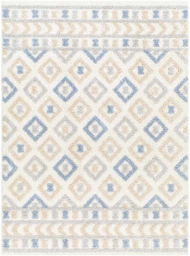 Eivin Pink & Blue Area Rug - Clearance - Ornate Home