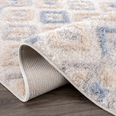 Eivin Pink & Blue Area Rug - Clearance - Ornate Home