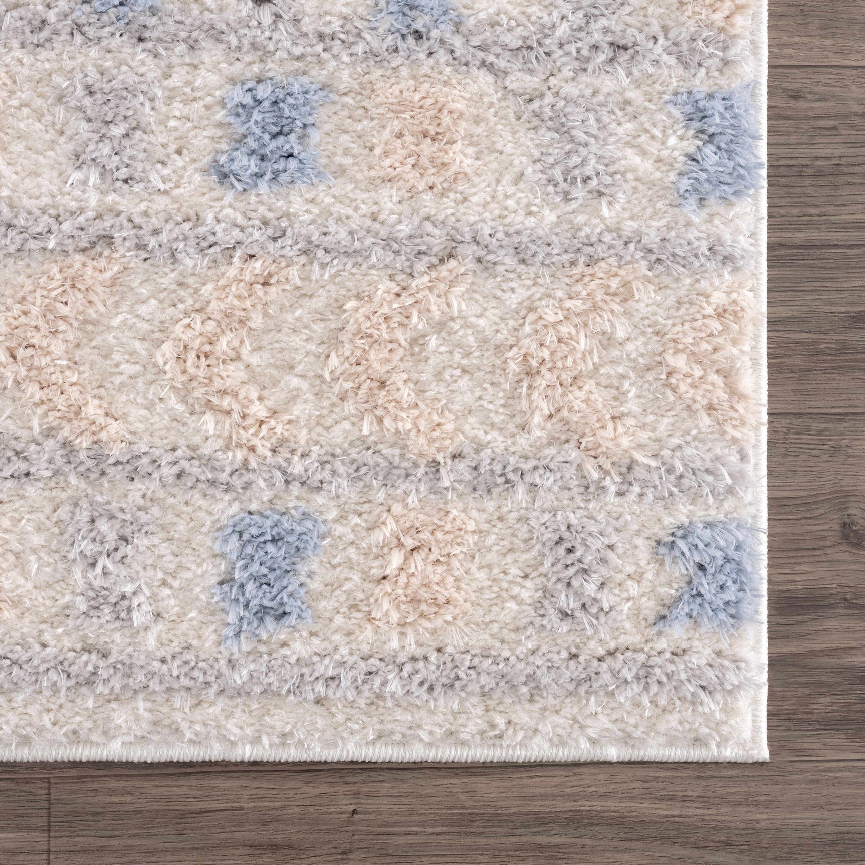 Eivin Pink & Blue Area Rug - Clearance - Ornate Home