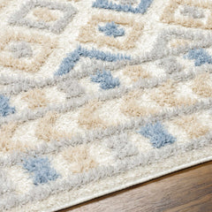 Eivin Pink & Blue Area Rug - Clearance - Ornate Home
