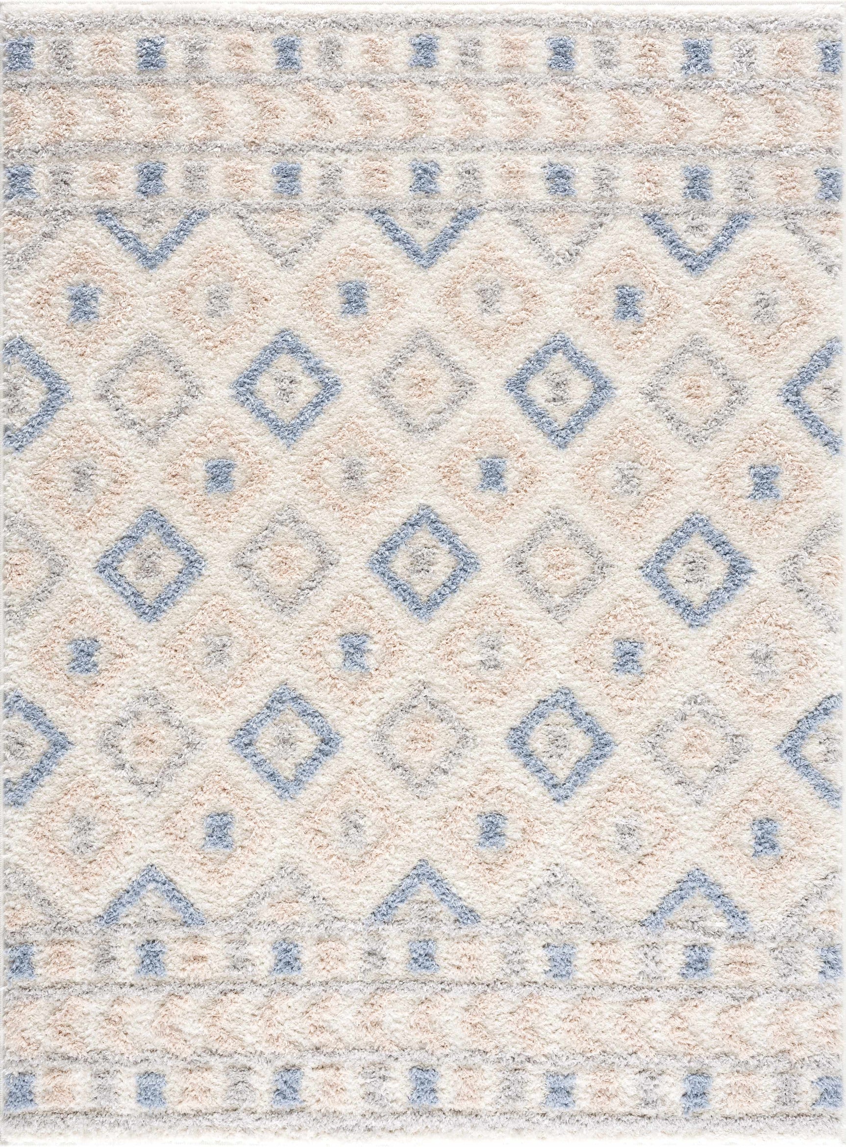 Eivin Pink & Blue Area Rug - Clearance - Ornate Home
