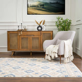 Eivin Pink & Blue Area Rug - Clearance - Ornate Home