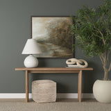 Ekani Cream/Beige Cotton Pouf - Ornate Home