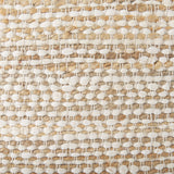Ekani Cream/Beige Cotton Pouf - Ornate Home