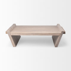 Elaine Brown Solid Wood Top & Base Coffee Table