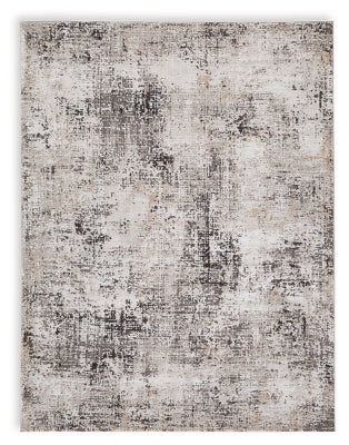 Elaning Black/Gray/Cream Large Rug (Online Special Price) - Ornate Home