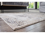 Elaning Black/Gray/Cream Large Rug - Ornate Home