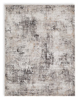 Elaning Black/Gray/Cream Large Rug - Ornate Home