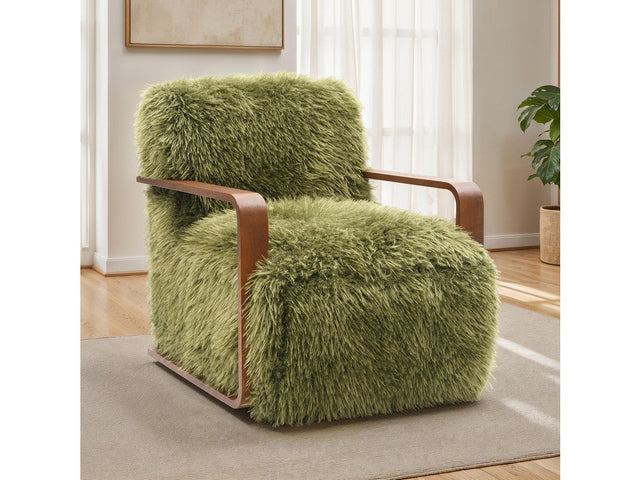 Elardo Green Accent Chair - Ornate Home