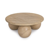 Elaria Warm Sandstone Outdoor Coffee Table - Ornate Home