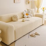 Elastic Stretch Sofa Cover Slipcover, Concentric Circle Jacquard Plush Couch Cover - Ornate Home