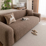 Elastic Stretch Sofa Cover Slipcover, Soft Plush Bubble Textured Jacquard Couch Cover - Ornate Home