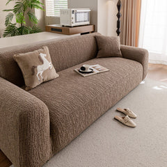 Elastic Stretch Sofa Cover Slipcover, Soft Plush Bubble Textured Jacquard Couch Cover - Ornate Home