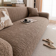 Elastic Stretch Sofa Cover Slipcover, Soft Plush Bubble Textured Jacquard Couch Cover - Ornate Home