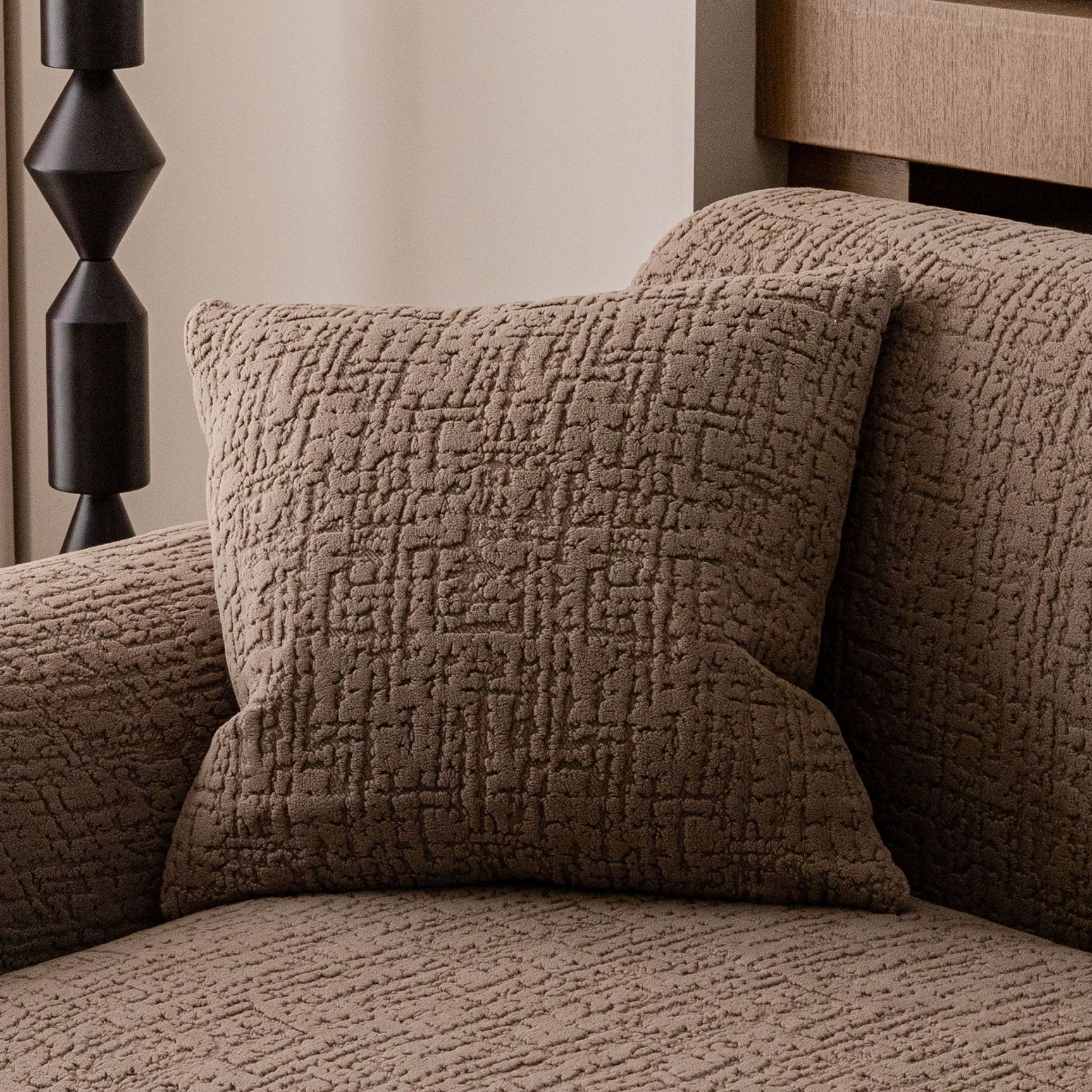 Elastic Stretch Sofa Cover Slipcover, Soft Plush Bubble Textured Jacquard Couch Cover - Ornate Home