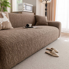 Elastic Stretch Sofa Cover Slipcover, Soft Plush Bubble Textured Jacquard Couch Cover - Ornate Home