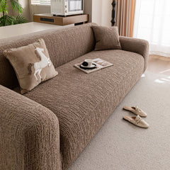 Elastic Stretch Sofa Cover Slipcover, Soft Plush Bubble Textured Jacquard Couch Cover - Ornate Home