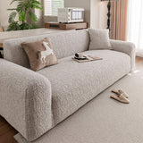 Elastic Stretch Sofa Cover Slipcover, Soft Plush Bubble Textured Jacquard Couch Cover - Ornate Home