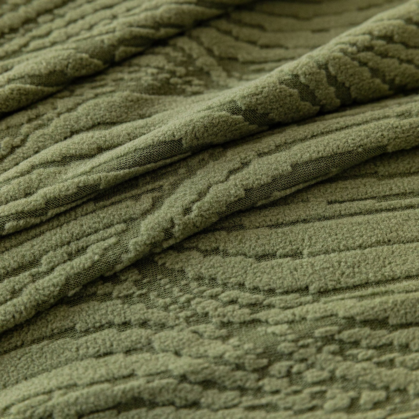 Elastic Stretch Sofa Cover Slipcover,  Thick Plush Wavy Flowing Texture Couch Cover - Ornate Home