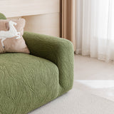 Elastic Stretch Sofa Cover Slipcover,  Thick Plush Wavy Flowing Texture Couch Cover - Ornate Home