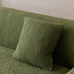 Elastic Stretch Sofa Cover Slipcover,  Thick Plush Wavy Flowing Texture Couch Cover - Ornate Home