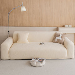 Elastic Stretch Sofa Cover Slipcover,  Thick Plush Wavy Flowing Texture Couch Cover - Ornate Home