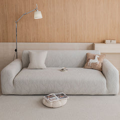 Elastic Stretch Sofa Cover Slipcover,  Thick Plush Wavy Flowing Texture Couch Cover - Ornate Home