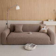 Elastic Stretch Sofa Cover Slipcover,  Thick Plush Wavy Flowing Texture Couch Cover - Ornate Home