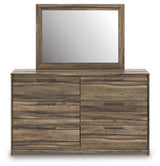 Elbrim Brown Bedroom Mirror - Ornate Home