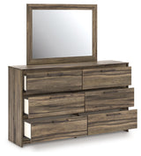 Elbrim Brown Dresser and Mirror (Online Special Price) - Ornate Home