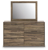 Elbrim Brown Dresser and Mirror (Online Special Price) - Ornate Home