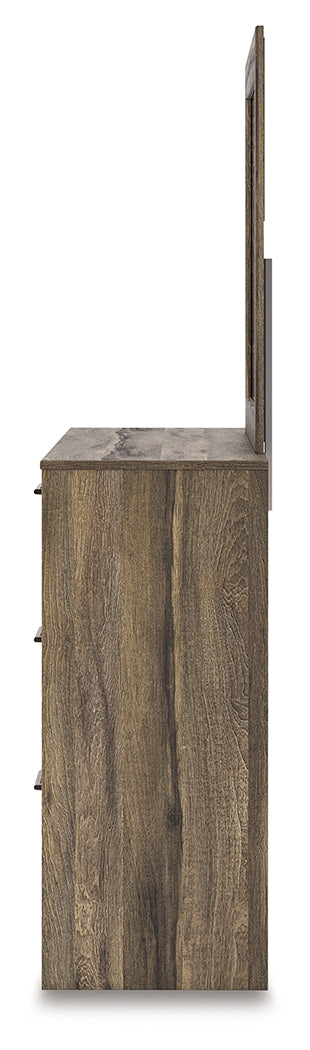 Elbrim Brown Dresser and Mirror - Ornate Home