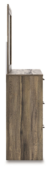 Elbrim Brown Dresser and Mirror - Ornate Home