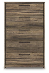 Elbrim Brown Five Drawer Chest (Online Special Price) - Ornate Home