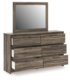 Elbrim Brown Full Panel Bed, Dresser and Mirror - Ornate Home