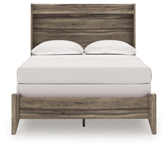Elbrim Brown Full Panel Bed, Dresser and Mirror - Ornate Home
