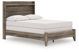 Elbrim Brown Full Panel Bed, Dresser and Mirror - Ornate Home
