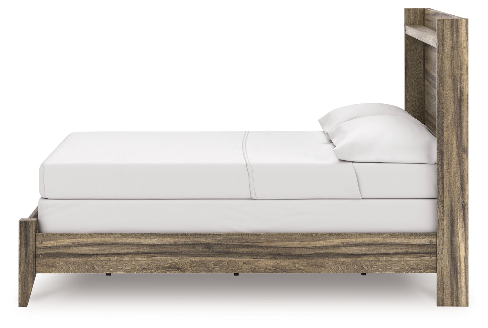 Elbrim Brown Full Panel Bed (Online Special Price) - Ornate Home