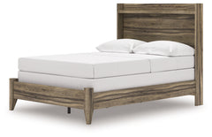 Elbrim Brown Full Panel Bed - Ornate Home