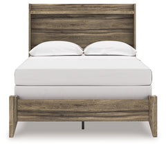 Elbrim Brown Full Panel Bed - Ornate Home