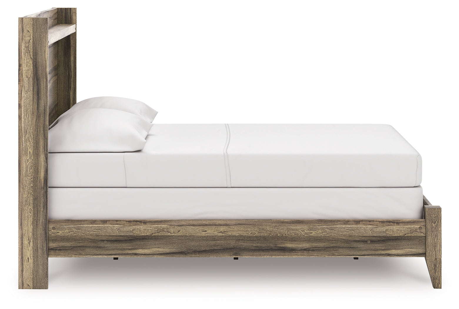 Elbrim Brown Full Panel Bed - Ornate Home