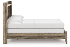 Elbrim Brown Full Panel Bed - Ornate Home