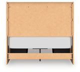 Elbrim Brown Full Panel Storage Bed, Dresser and Mirror (Online Special Price) - Ornate Home