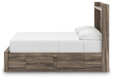 Elbrim Brown Full Panel Storage Bed, Dresser and Mirror (Online Special Price) - Ornate Home