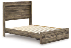 Elbrim Brown Full Panel Storage Bed - Ornate Home