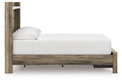 Elbrim Brown Full Panel Storage Bed - Ornate Home